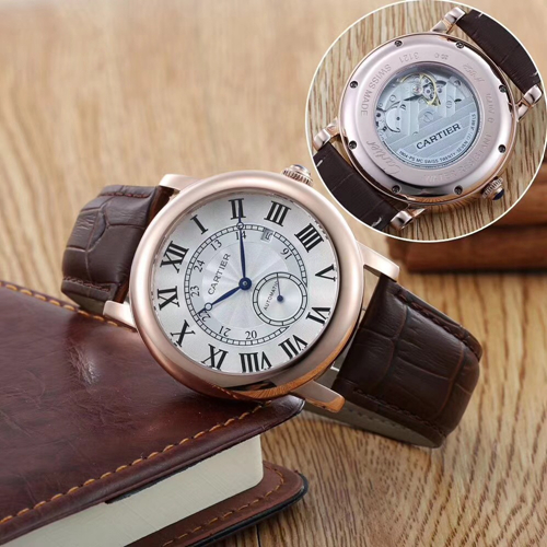 カルティエ時計正面デザイン